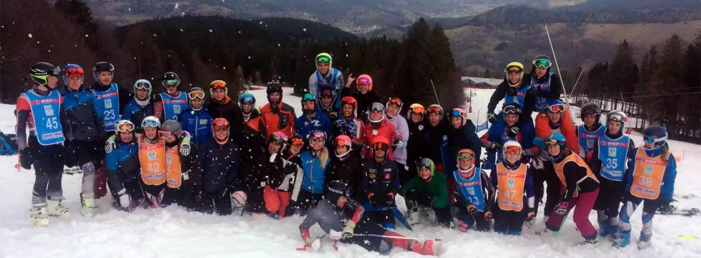 Schnepfenried entrainement des classes DE Alsace Vosges devenir moniteur de ski.